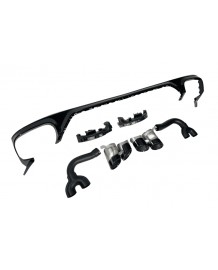 Diffuseur arrière look SQ8 pour AUDI Q8 4M S-line (2018-2023)