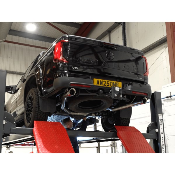 Silencieux d'échappement inox MILLTEK pour VW AMAROK 3.0 V6 240ch TDI Diesel (2024+) Silencieux d'échappement inox MILLTEK pour VW AMAROK 3.0 V6 240ch TDI Diesel (2024+)