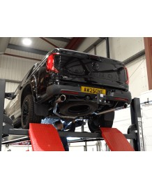 Silencieux d'échappement inox MILLTEK pour VW AMAROK 3.0 V6 240ch TDI Diesel (2024+)