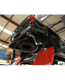 Silencieux d'échappement inox MILLTEK pour FORD Ranger 3.0 V6 TDCI T9 240ch Diesel (2023+)(look Raptor)