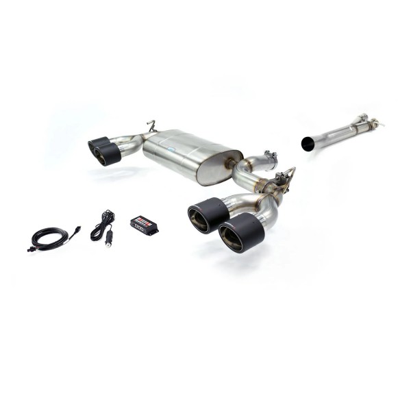 Echappement inox QUICKSILVER pour Range Rover Sport P400 P360 L461 (2022+)-Ligne FAP-Back à valves Echappement inox QUICKSILVER pour Range Rover Sport P400 P360 L461 (2022+)-Ligne FAP-Back à valves