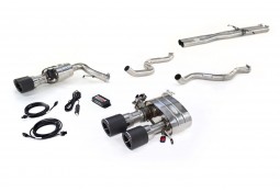 Echappement inox QUICKSILVER pour Range Rover Sport 5,0 SVR L494 (04/2018+/Facelift) - Ligne Cat/Fap-Back à valves