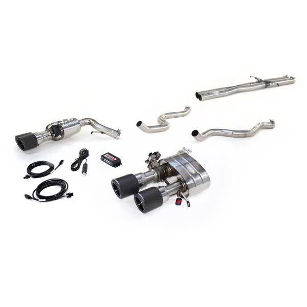 Echappement inox QUICKSILVER pour Range Rover Sport 5,0 SVR L494 (04/2018+/Facelift) - Ligne Cat/Fap-Back à valves Echappement inox QUICKSILVER pour Range Rover Sport 5,0 SVR L494 (04/2018+/Facelift) - Ligne Cat/Fap-Back à valves