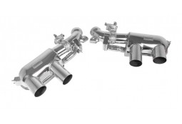 Silencieux d'échappement inox à valves NOVITEC pour FERRARI 12 CILINDRI