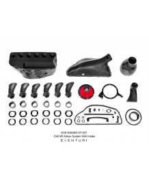 Boite à air Airbox Hybrid et Admission Carbone EVENTURI pour BMW M3 E46 (1999+)