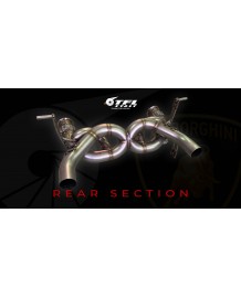 Silencieux d'échappement inox à valves TFL Italy pour LAMBORGHINI HURACAN EVO STO PERFORMANTE