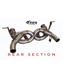 Silencieux d'échappement inox à valves TFL Italy pour LAMBORGHINI HURACAN EVO STO PERFORMANTE