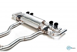 Echappement inox DCE PARTS pour BMW 850i G16 Gran Coupé (2018+)-Silencieux à valves