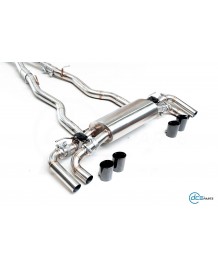 Echappement inox DCE PARTS pour BMW 850i G16 Gran Coupé (2018+)-Silencieux à valves