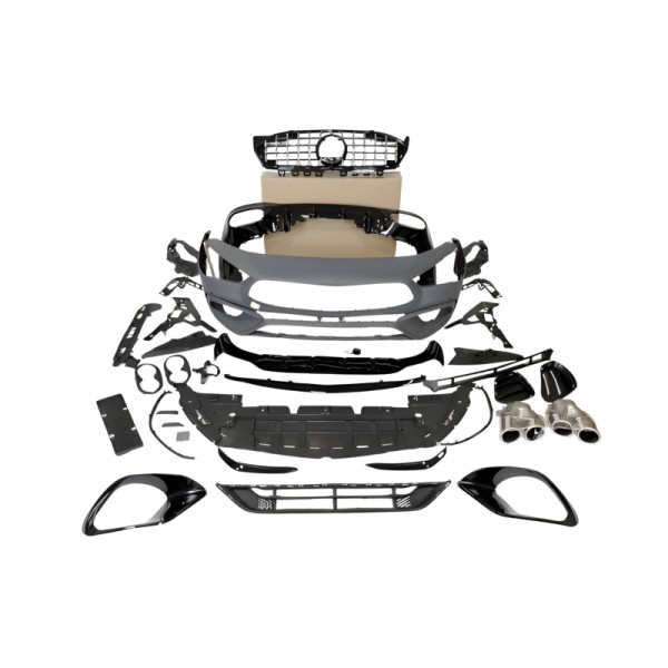 Kit carrosserie look CLA45S AMG pour Mercedes CLA X118 Shooting Brake Pack AMG (2018-05/2023) Kit carrosserie look CLA45S AMG pour Mercedes CLA X118 Shooting Brake Pack AMG (2018-05/2023)