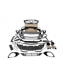 Kit carrosserie look CLA45S AMG pour Mercedes CLA X118 Shooting Brake Pack AMG (2018-05/2023)