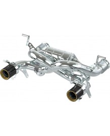 Echappement inox CAPRISTO pour Lamborghini Huracan STO - Silencieux à valves