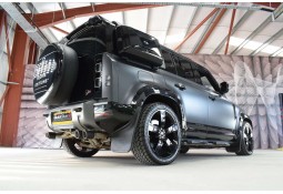 Echappement sport inox QUICKSILVER pour Land Rover DEFENDER V8 P525 P425 130 V8 (2020+)-Ligne FAP-Back à valves Supersport