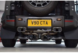 Echappement sport inox QUICKSILVER pour Land Rover DEFENDER OCTA 110 P635 V8 (2025+)-Ligne FAP-Back à valves