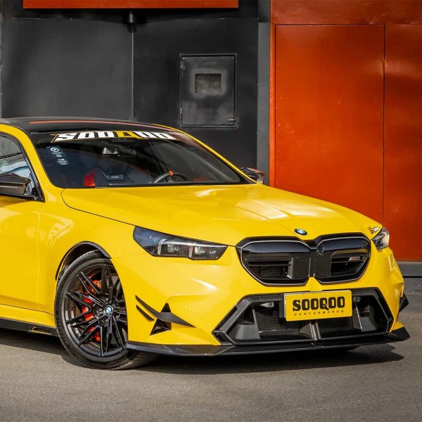 Spoiler avant Carbone SOOQOO pour BMW M5 G90 G99 (2024+) Spoiler avant Carbone SOOQOO pour BMW M5 G90 G99 (2024+)