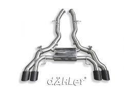 Echappement inox DAHLER/DAEHLER BMW X4 M40i G02 / X3 M40i G01 (2018+)-Silencieux à valves