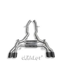 Echappement inox DAHLER/DAEHLER BMW X4 M40i G02 / X3 M40i G01 (2018+)-Silencieux à valves