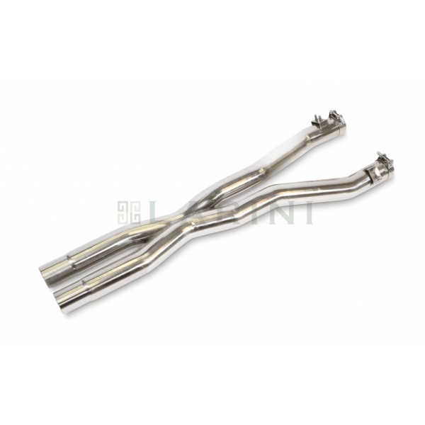 X-Pipe Echappement inox LARINI pour Ferrari California X-Pipe Echappement inox LARINI pour Ferrari California
