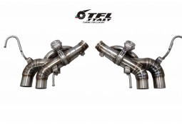 Silencieux d'échappement inox à valves TFL Italy pour Ferrari California T