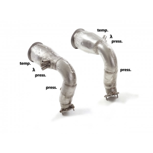 Downpipe + Suppression Catalyseurs/FAP RAGAZZON pour AUDI RSQ8 4.0 600Ch (2020+) Downpipe + Suppression Catalyseurs/FAP RAGAZZON pour AUDI RSQ8 4.0 600Ch (2020+)