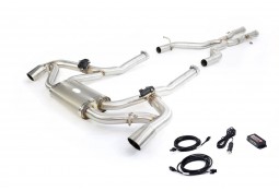 Echappement titane QUICKSILVER pour Mercedes AMG GT GTS GTC (2016+) - Ligne cat-back à Valves