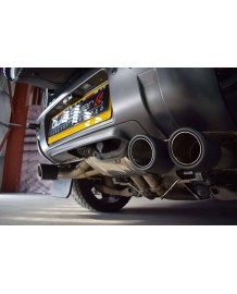 Echappement sport inox QUICKSILVER pour Land Rover DEFENDER V8 P525 P425 110 / 90 V8 (2020+)-Ligne FAP-Back à valves Supersport