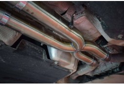 Echappement inox QUICKSILVER pour Land Rover DEFENDER V8 P525 110 / 90 V8 (2020+)-Ligne FAP-Back à valves Supersport