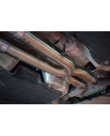 Echappement sport inox QUICKSILVER pour Land Rover DEFENDER V8 P525 P425 110 / 90 V8 (2020+)-Ligne FAP-Back à valves Supersport