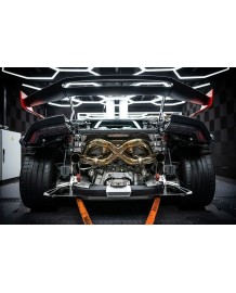 Echappement inox CAPRISTO pour Lamborghini Huracan EVO / STO - Silencieux à valves Race