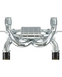 Echappement inox CAPRISTO pour Lamborghini Huracan EVO / STO - Silencieux à valves Race