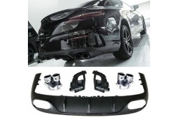 Diffuseur look E53 AMG pour Mercedes Classe E Coupé/Cabriolet C238 Pack AMG (2021-2023)