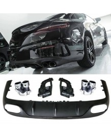 Diffuseur look E53 AMG pour Mercedes Classe E Coupé/Cabriolet C238 Pack AMG (2021-2023)