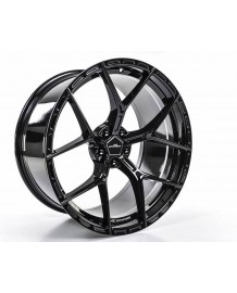 4 Jantes AC SCHNITZER AC6 10x20/10.5x21" pour BMW M3 G80 G81 / M4 G82 G83 (2020+)(Black)