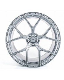 4 Jantes AC SCHNITZER AC6 10x20/10.5x21" pour BMW M3 G80 G81 / M4 G82 G83 (2020+)(Argent)