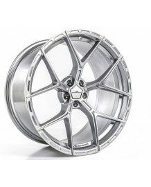 4 Jantes AC SCHNITZER AC6 10x20/10.5x21" pour BMW M3 G80 G81 / M4 G82 G83 (2020+)(Argent)