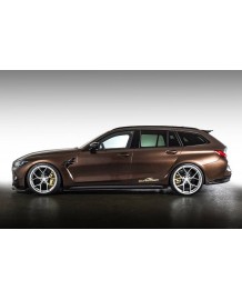 4 Jantes AC SCHNITZER AC6 10x20/10.5x21" pour BMW M3 G80 G81 / M4 G82 G83 (2020+)(Argent)