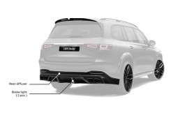 Diffuseur arrière LARTE DESIGN pour MERCEDES GLS63 AMG X167 (2019-2025)