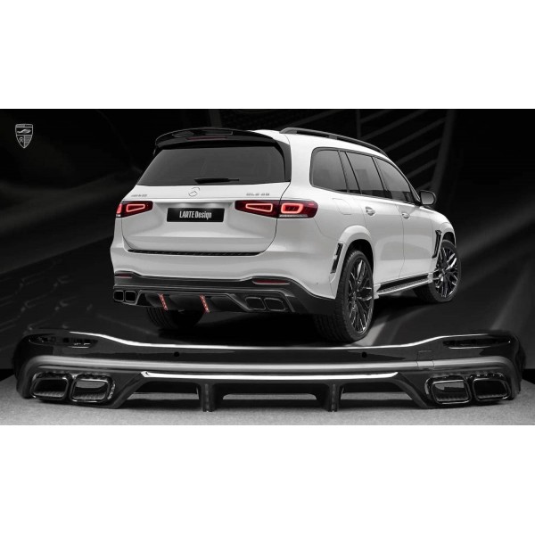 Diffuseur arrière LARTE DESIGN pour MERCEDES GLS63 AMG X167 (2019-2025)