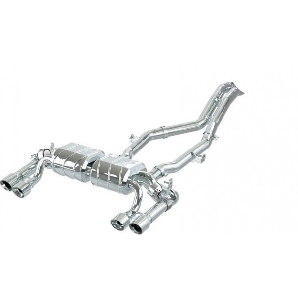 Echappement inox CAPRISTO pour BMW M2 Competition + CS F87N (2018+) - Ligne Fap-Back à valves ECE Echappement inox CAPRISTO pour BMW M2 Competition + CS F87N (2018+) - Ligne Fap-Back à valves ECE