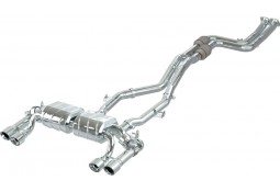 Echappement inox CAPRISTO pour BMW M2 Competition + CS F87N (2018+) - Ligne Cat-Back à valves