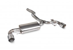 Ligne d'échappement inox Cat-Back à valves SCORPION pour BMW 230i(x) G42 (2021-2025)- Ligne Fap-Back à valves