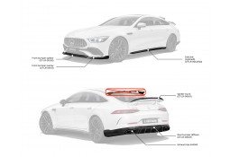 Kit carrosserie LARTE DESIGN pour MERCEDES AMG GT43 X290 (2019-2025)