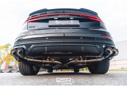 Echappement inox DCE PARTS pour AUDI Q8 55 TFSIe S-line 4M (2018-2022)- Silencieux à valves