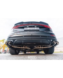 Echappement inox DCE PARTS pour AUDI Q8 55 TFSIe S-line 4M (2018-2022)- Silencieux à valves