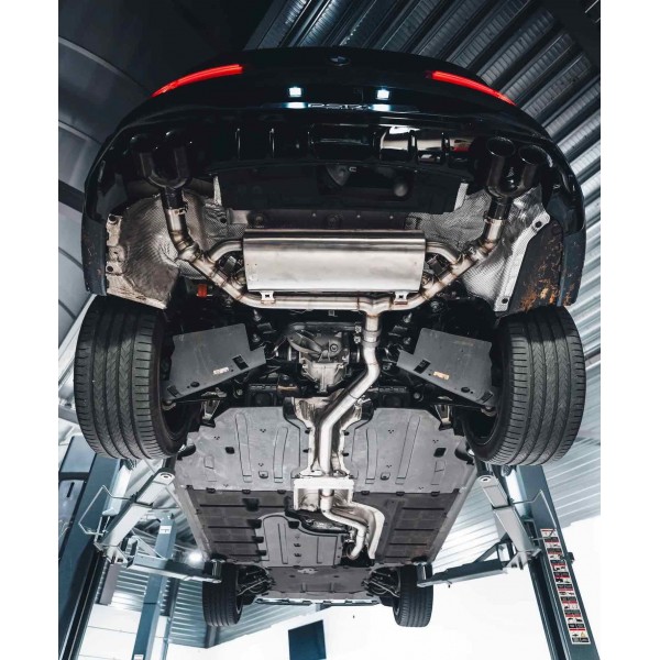 Echappement inox DCE PARTS pour BMW X3 30e G45 (2024+)- Ligne Cat/Fap-Back à valves