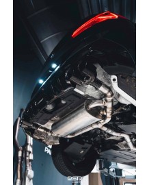 Echappement inox DCE PARTS pour BMW X3 30e G45 (2024+)- Ligne Cat/Fap-Back à valves