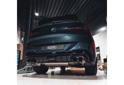 Echappement inox DCE PARTS pour BMW X3 30e G45 (2024+)- Ligne Cat/Fap-Back à valves