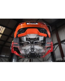 Ligne d'échappement inox Cat-Back à valves SCORPION pour JAGUAR Type R 5.0 V8 RWD/AWD (2014-2019)