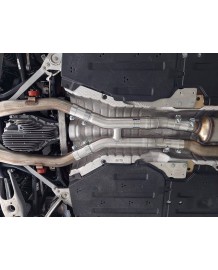 H-Pipe inox + kit télécommande DAHLER/DAEHLER pour BMW M2 + CS G87 (2023+)