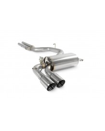 Ligne d'échappement inox Cat-Back à valves SCORPION pour AUDI RS3 8P Sportback (2011-2012)